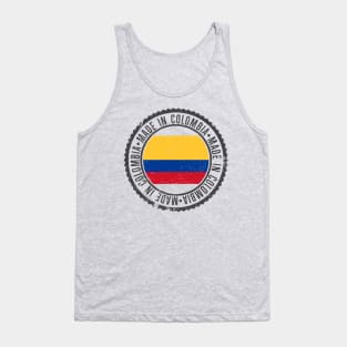 Made in Colombia - vintage design Tank Top